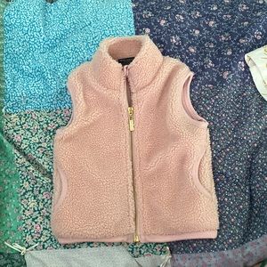 Sherpa vest for baby